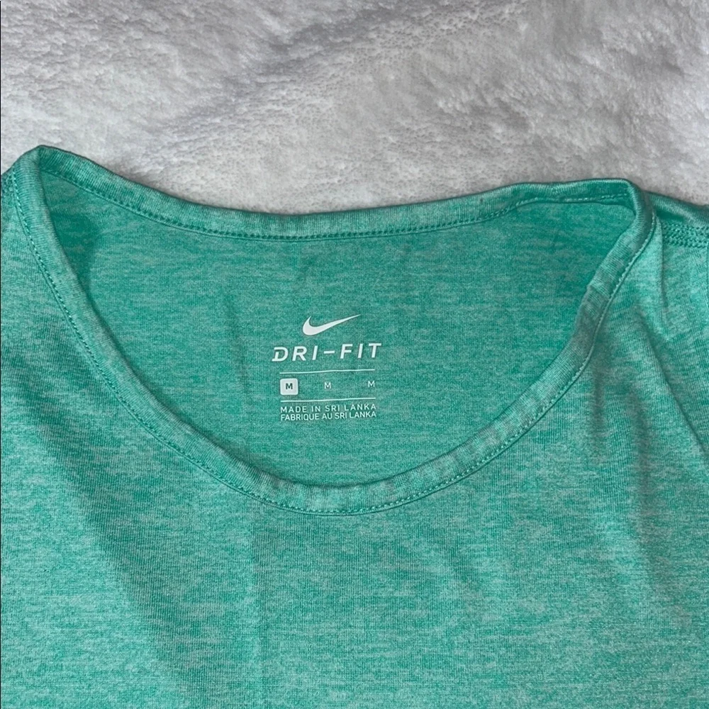 Nike Green Boxy Sleeveless Tank Top